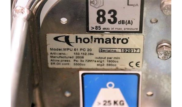 benzine duopomp HOLMATRO, type MPU 61 PC 20